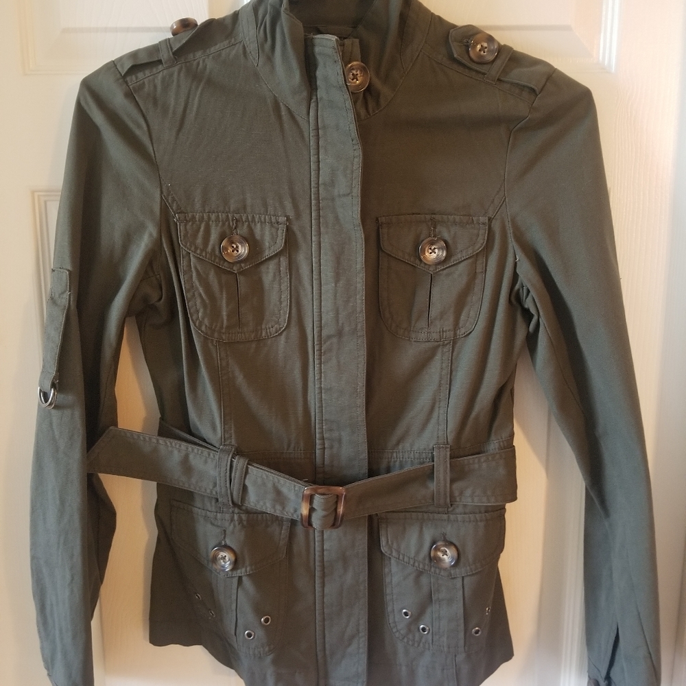 Urban Life Military Style Short Jacket, small